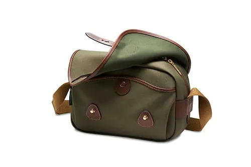 S3 Camera Bag - Sage FibreNyte / Chocolate Leather