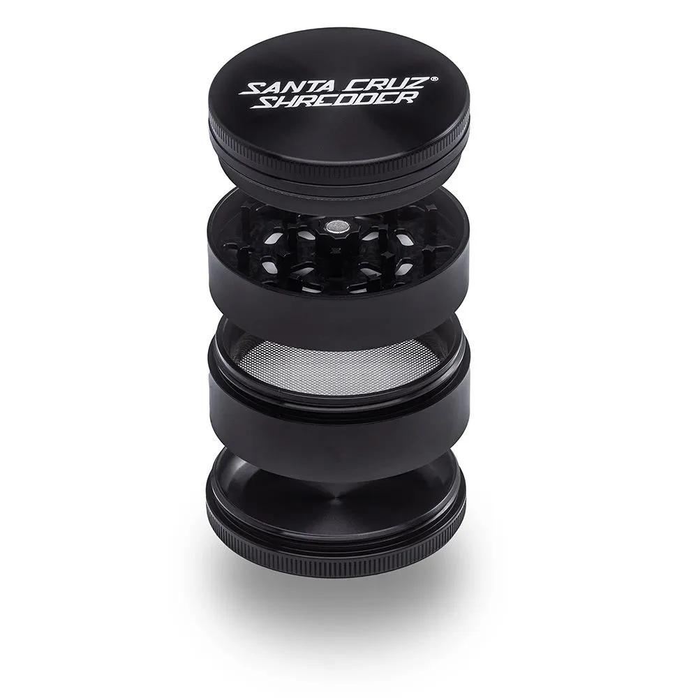 Santa Cruz Shredder - Metal Grinder 4pc Large Black