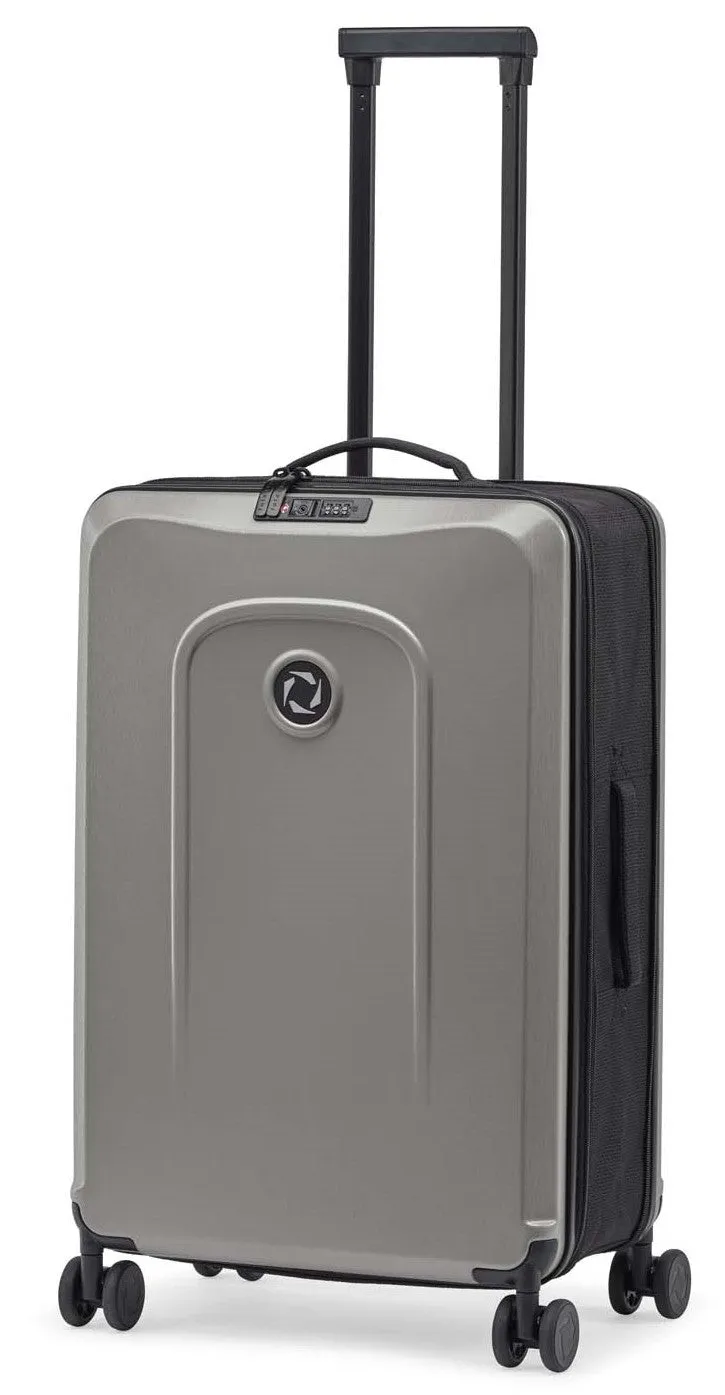 Senz° Foldaway Medium Check In Trolley | Silk Grey