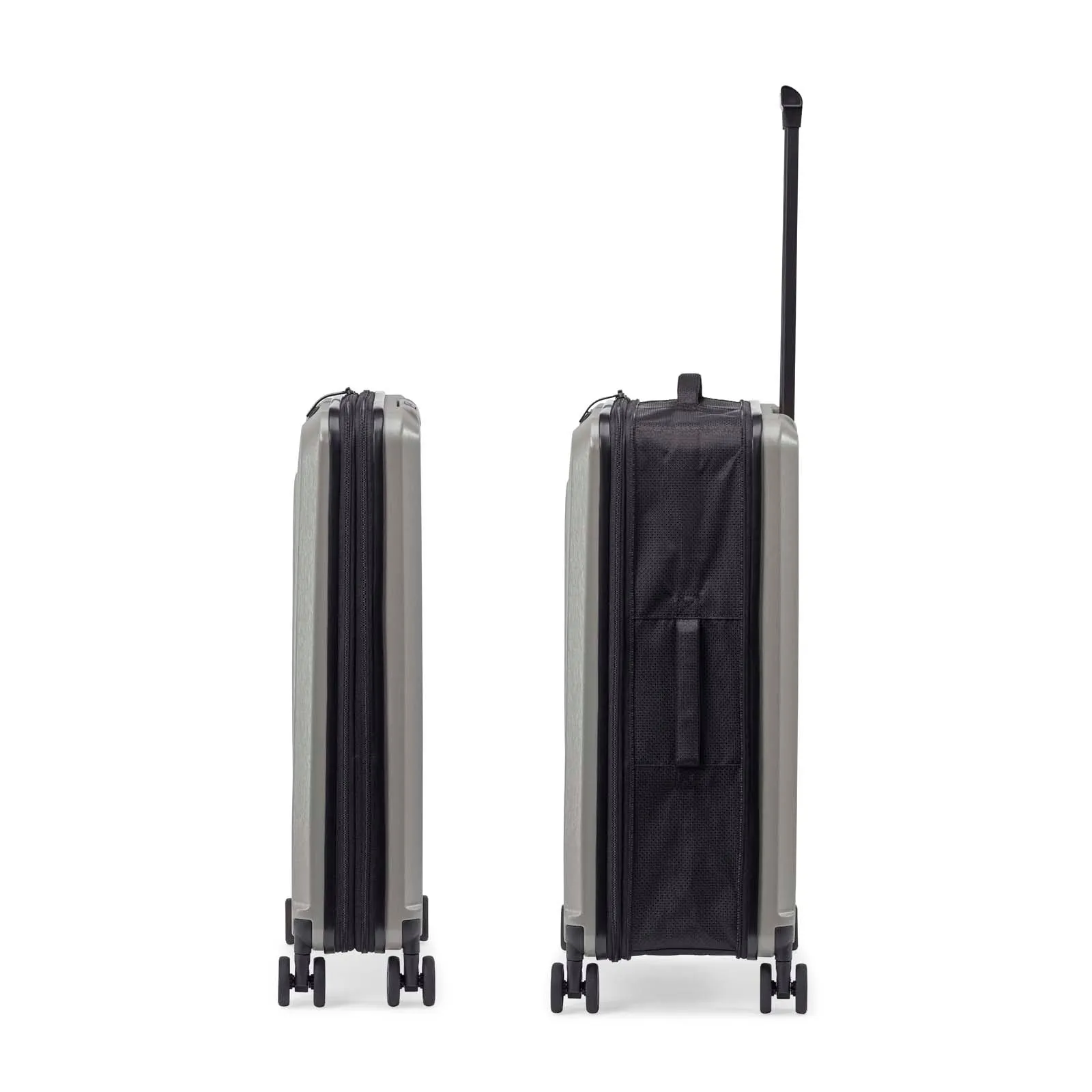 Senz° Foldaway Medium Check In Trolley | Silk Grey