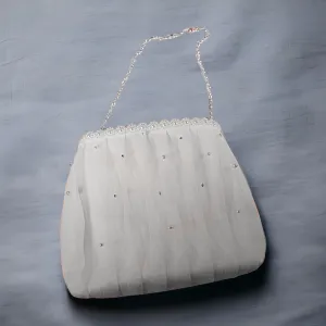 Sheer Pleated Purse