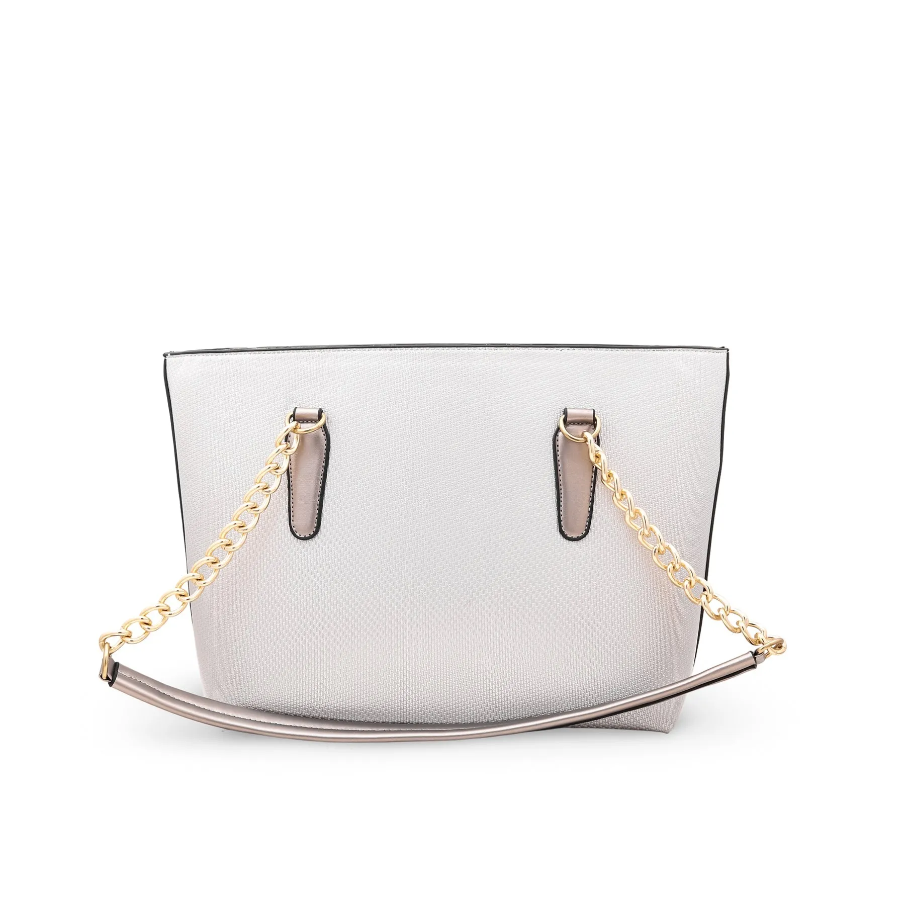 Silver Formal Shoulder Bag P55516