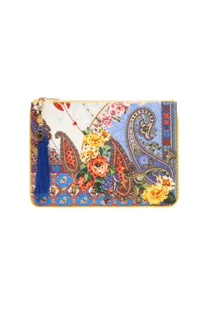 SMALL CANVAS CLUTCH FRIDA FREEDOM