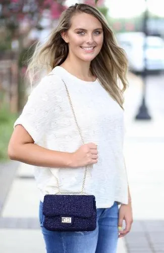 St. Clair Tweed Crossbody