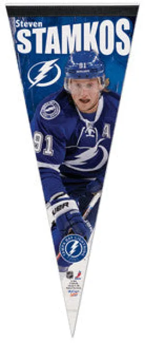 Steven Stamkos "Action" Premium Felt Pennant (LE /1,000) - Wincraft 2012