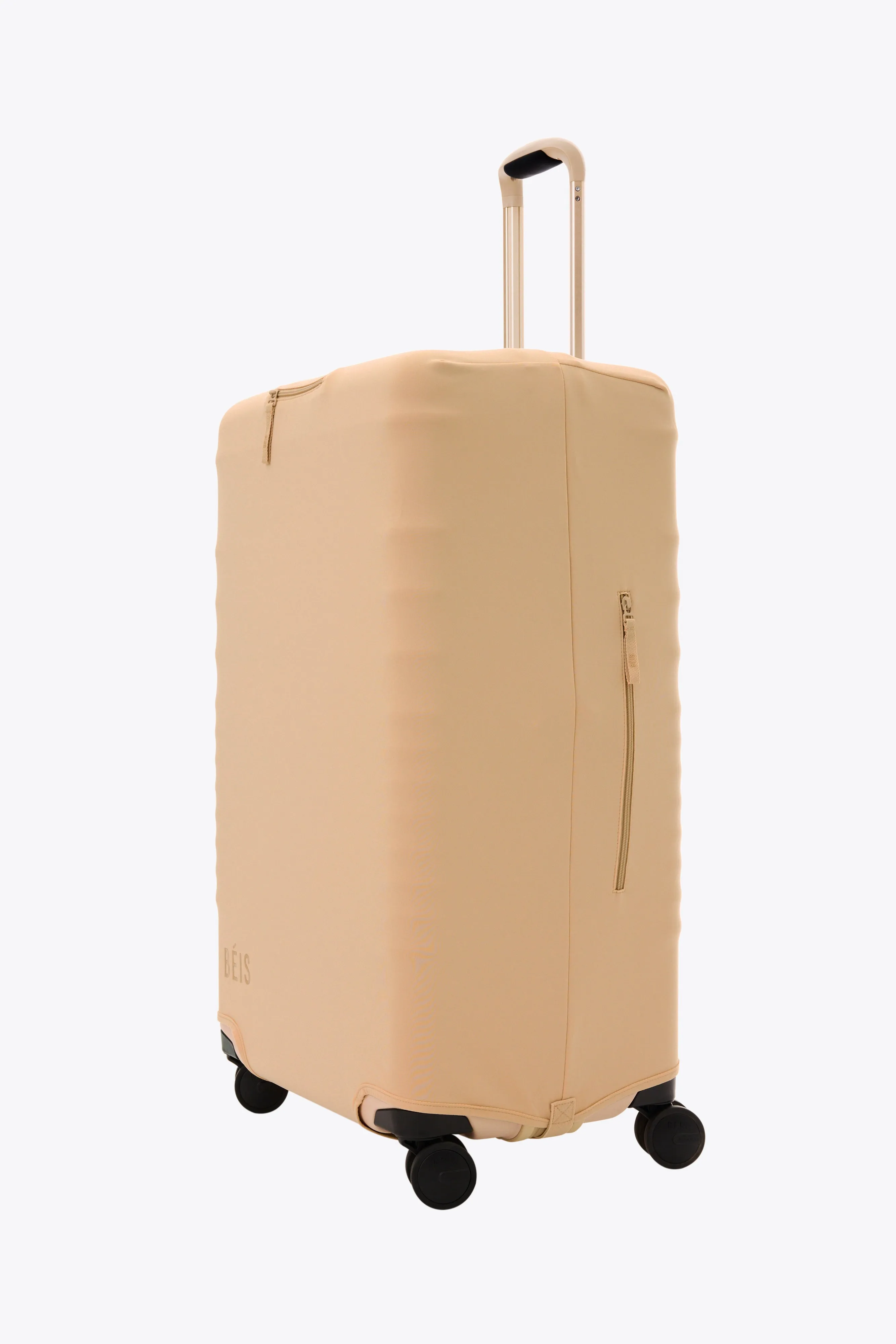 The Large Check-In Luggage Cover in Beige