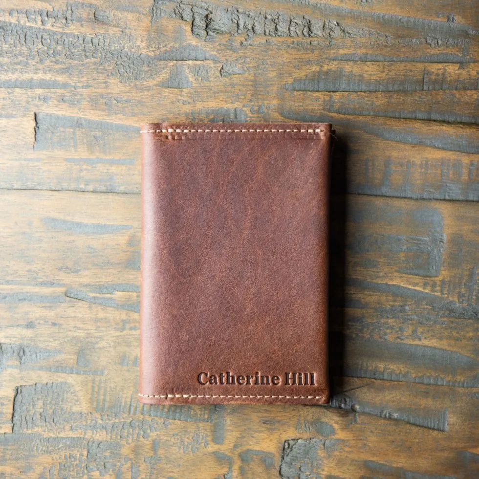 The Pioneer Fine Leather Passport Wallet Passport Cover