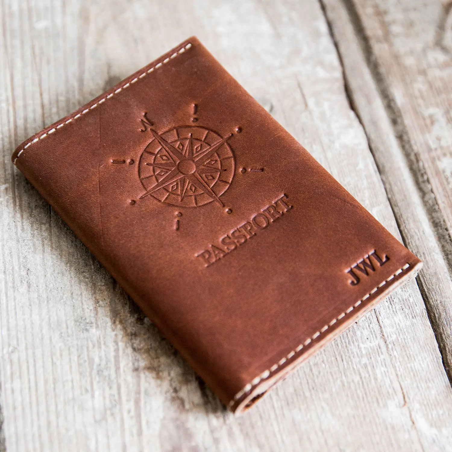 The Pioneer Fine Leather Passport Wallet Passport Cover