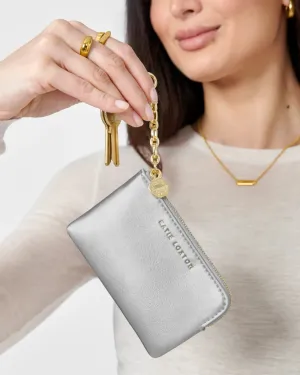 Tilly Keychain Purse - Silver