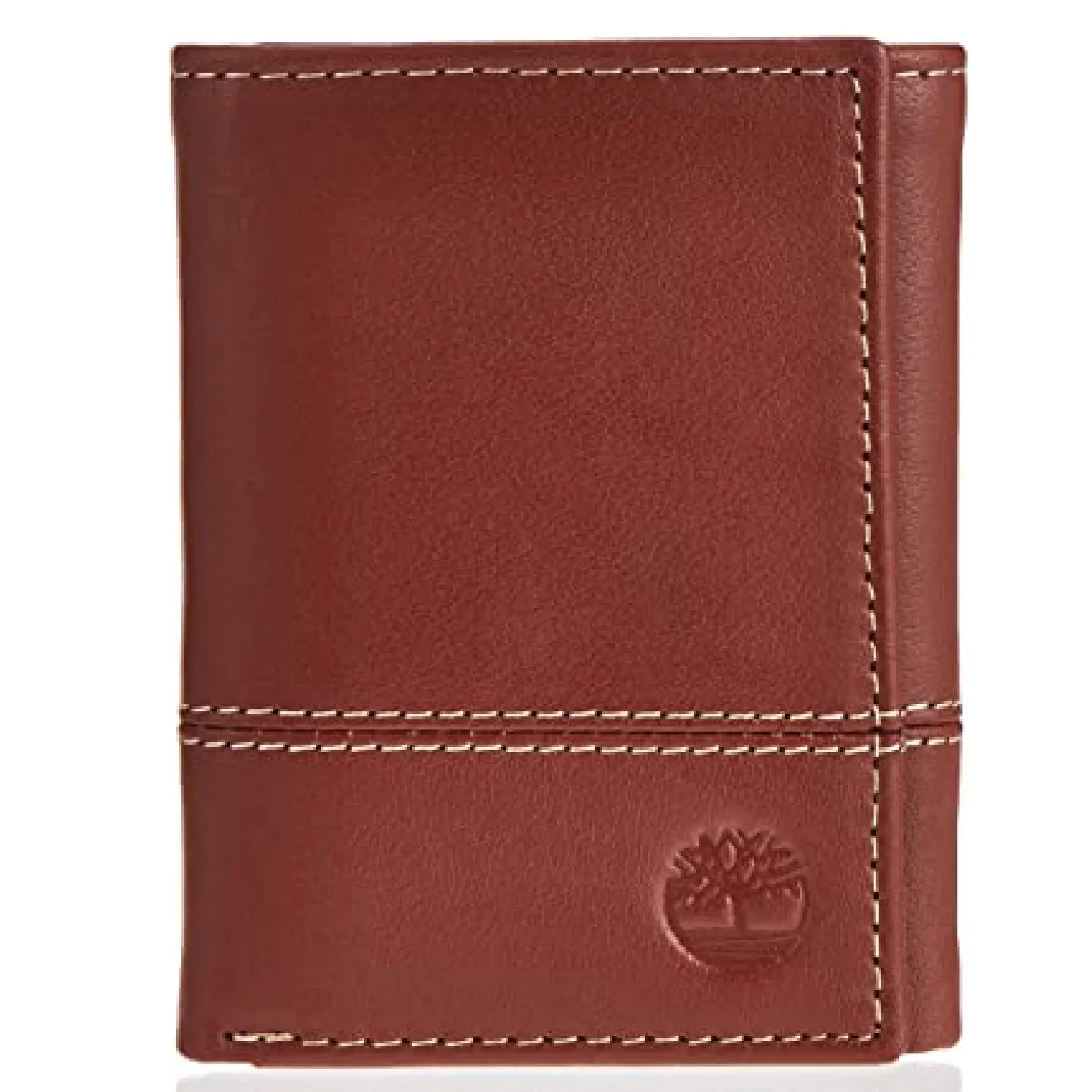 Timberland Men's Genuine Leather RFID Blocking Trifold Wallet