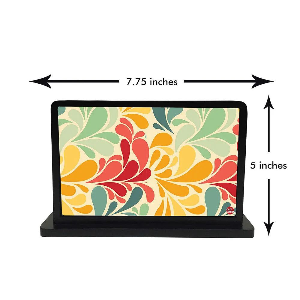 Tissue Holder Paper Napkin Stand - Retro Flowers