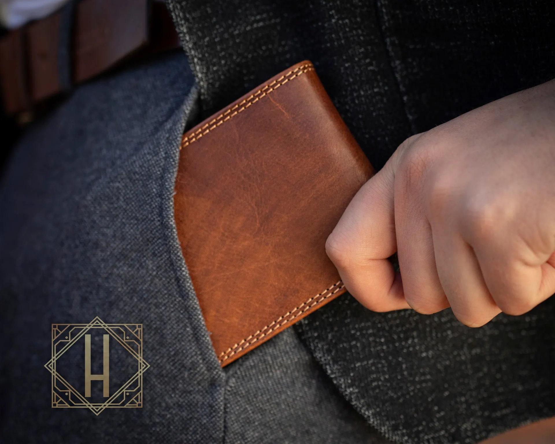 Traditional Wallet | Brandy Leather