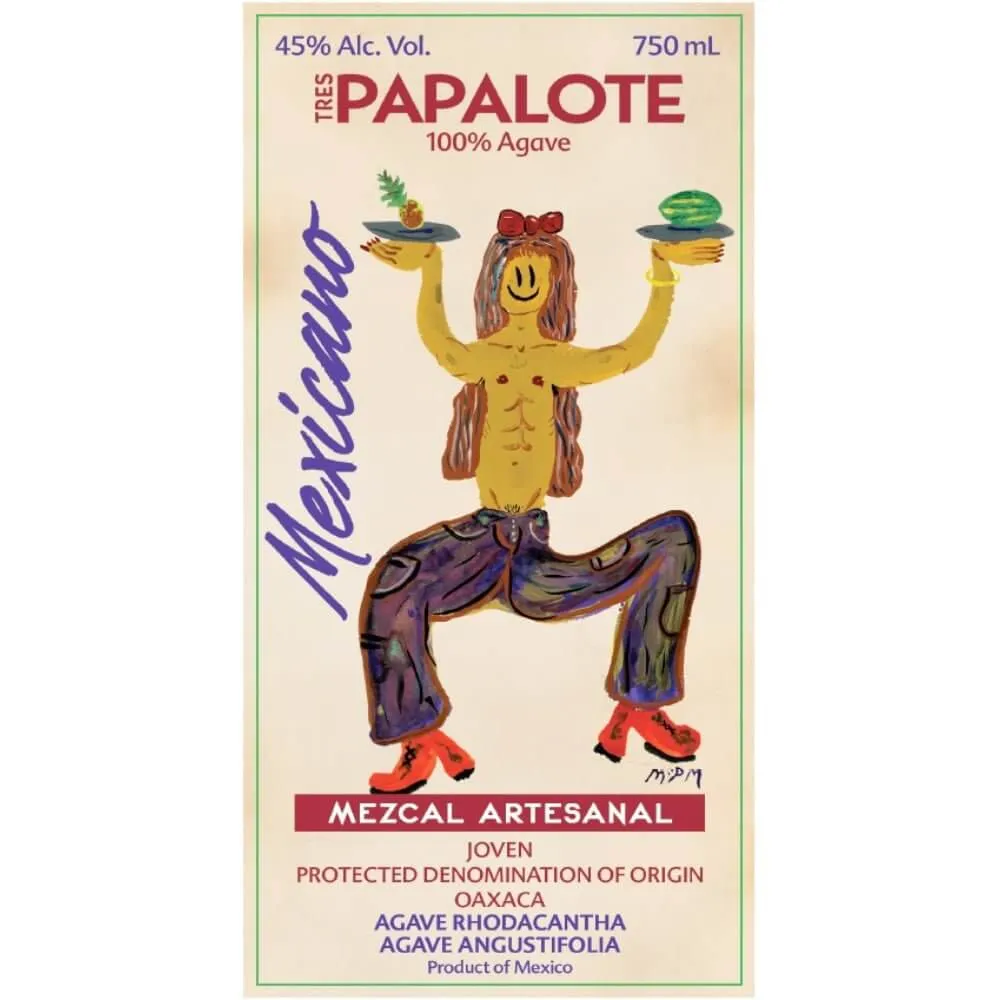 Tres Papalote Mexicano Mezcal By Cheech Marin