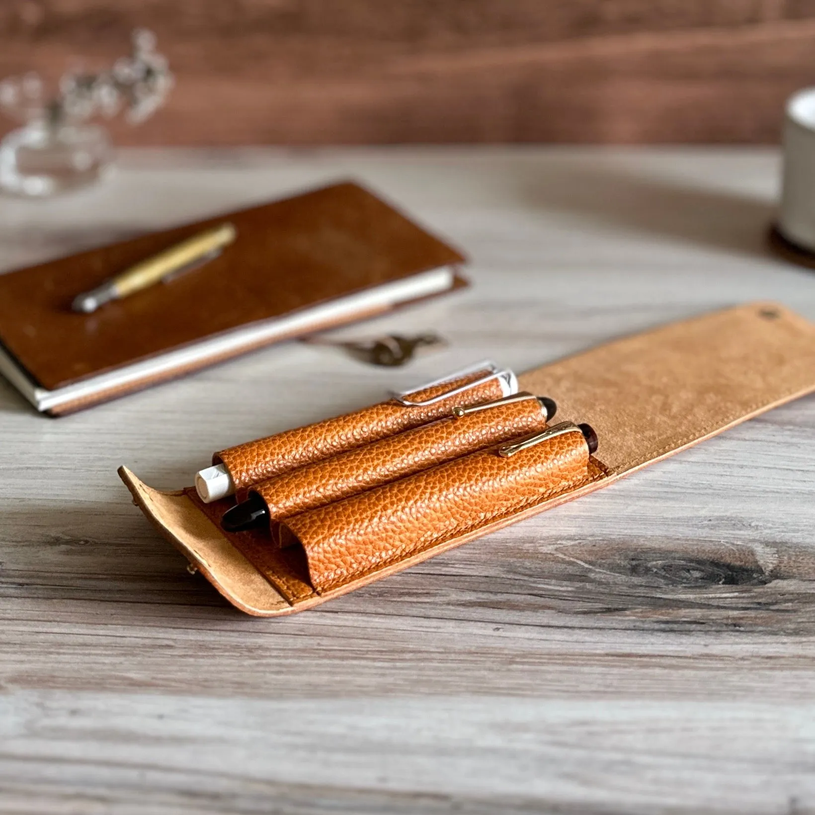 [TSL] Toscana Fountain Pen Case (3 pens)