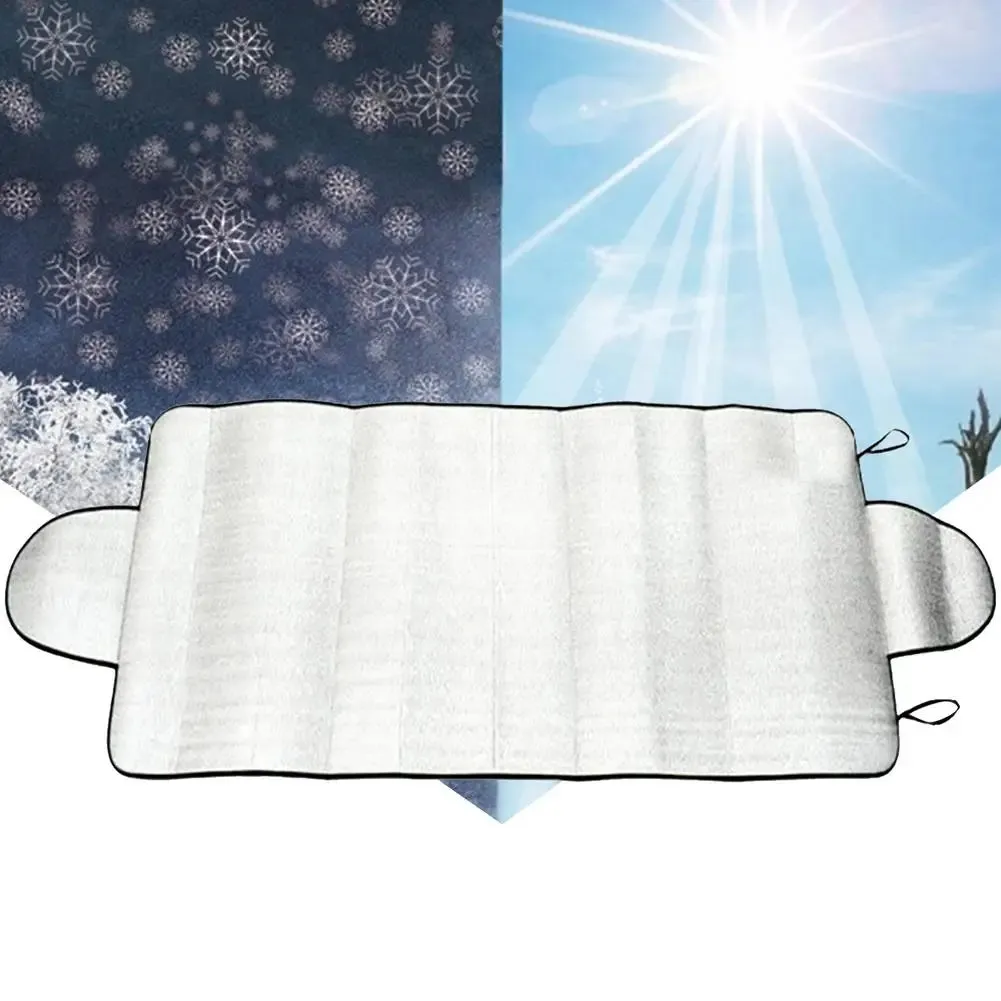 Universal Car Windshield Sunshade - Anti-Snow Frost Ice Shield, 150x70cm