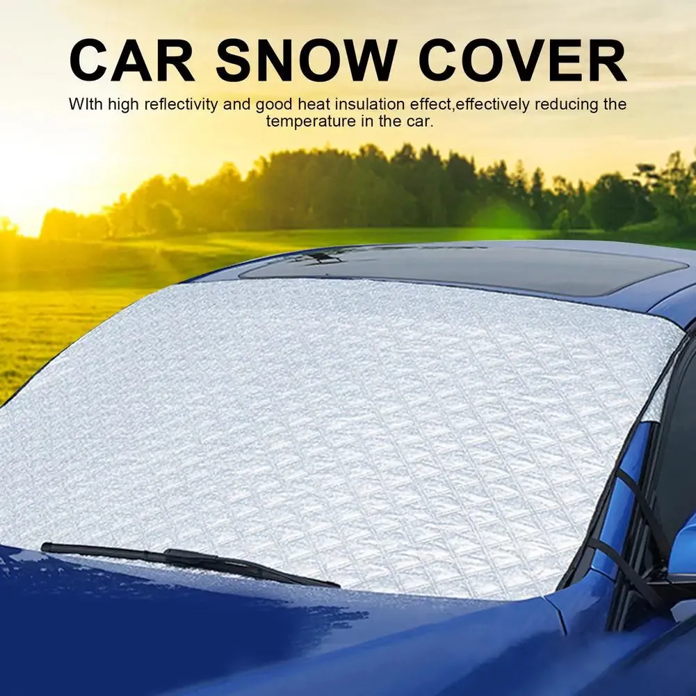 Universal Car Windshield Sunshade - Anti-Snow Frost Ice Shield, 150x70cm