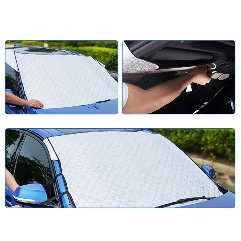 Universal Car Windshield Sunshade - Anti-Snow Frost Ice Shield, 150x70cm