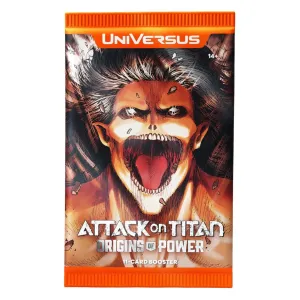 UniVersus CCG: Attack on Titan - Origins of Power Booster Pack