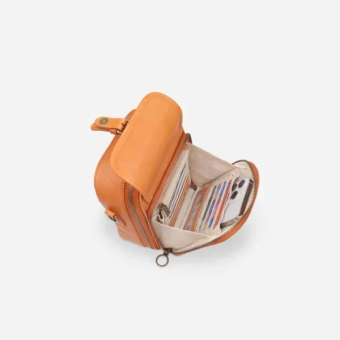 Uria™ | crossbody leather bag