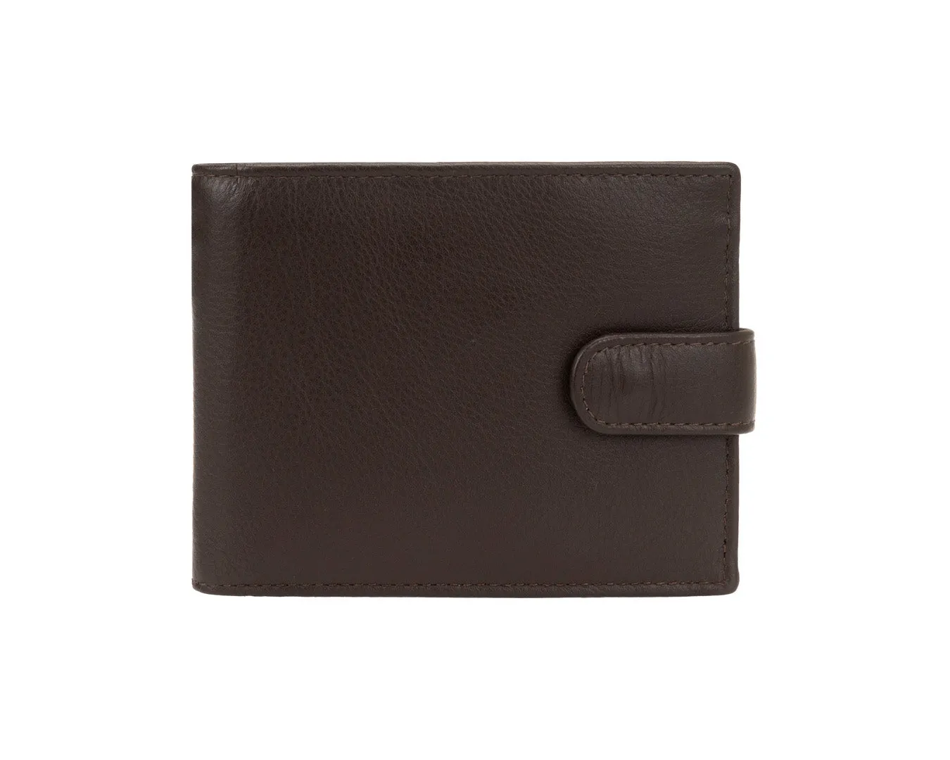 Utility Wallet | Dark Brown Leather