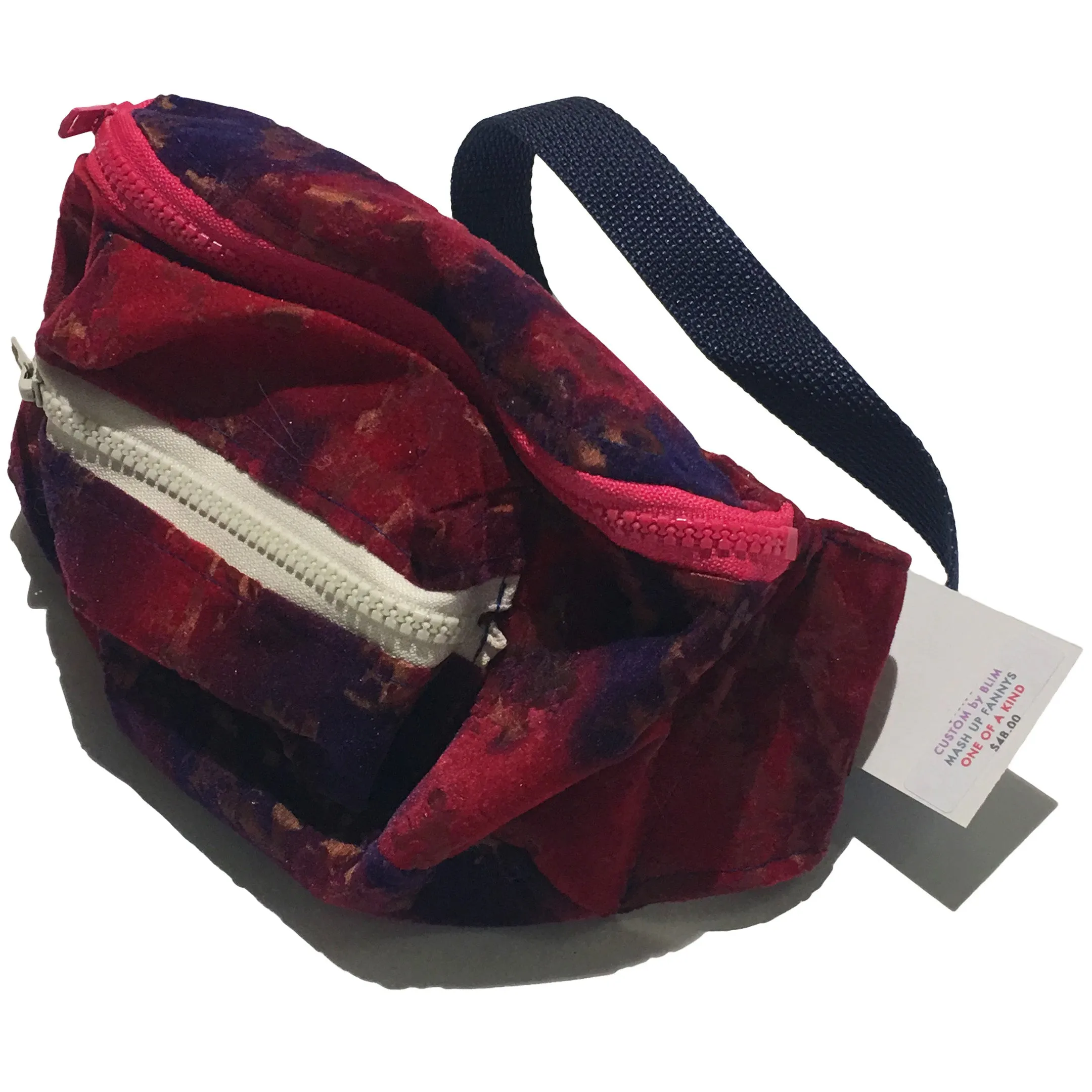 Velvet Devore Fanny Pack