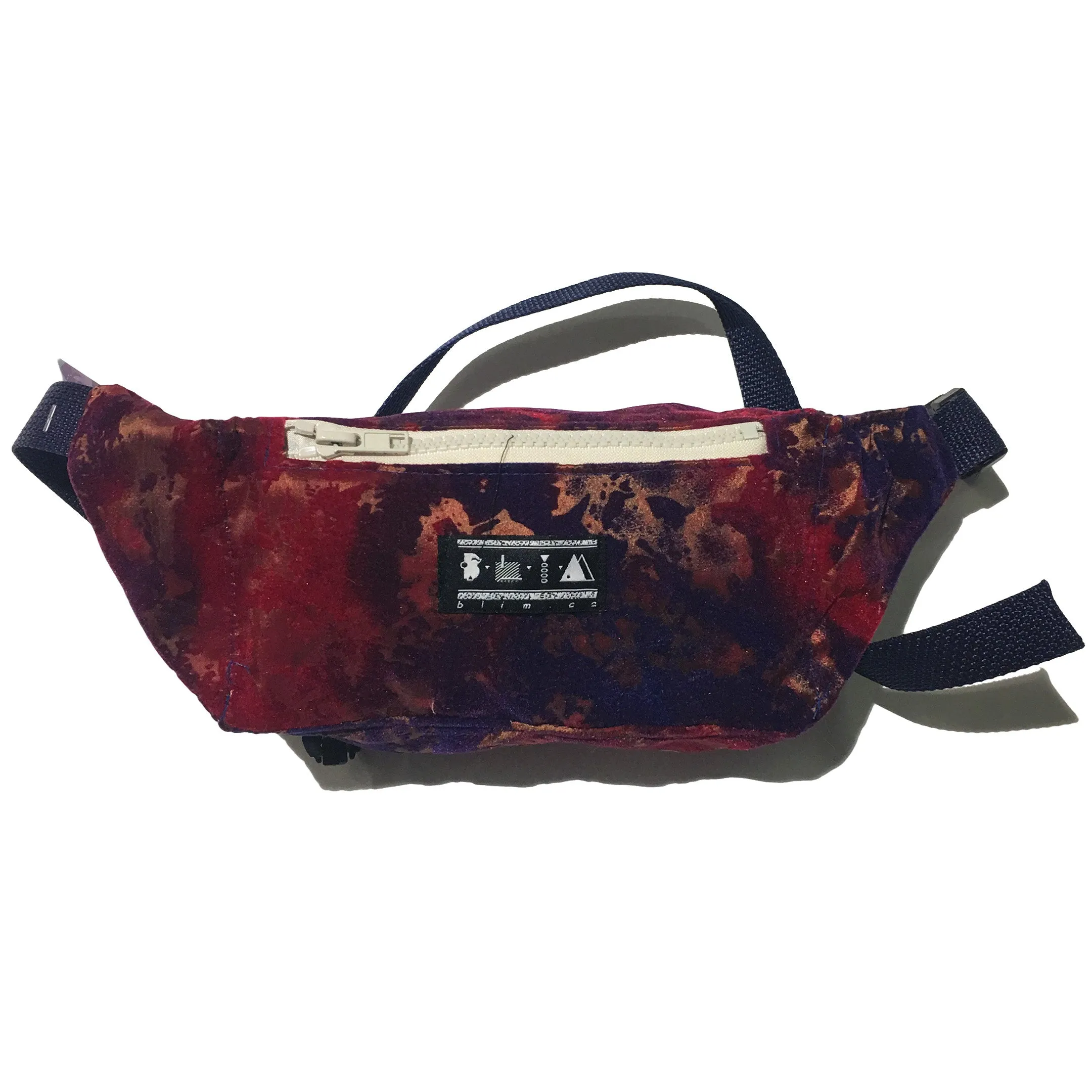 Velvet Devore Fanny Pack