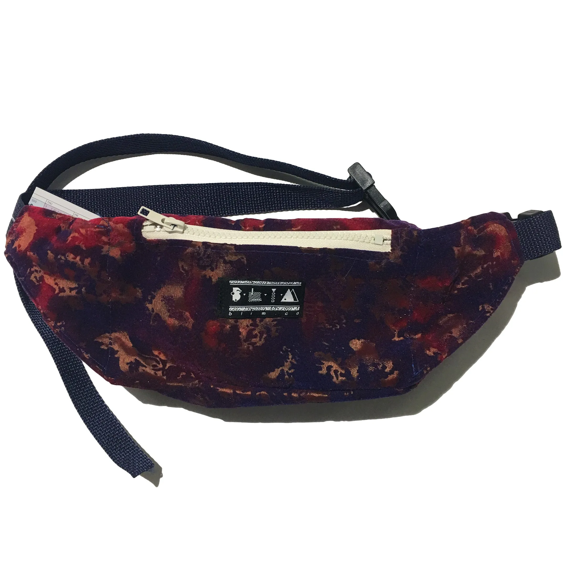 Velvet Devore Fanny Pack