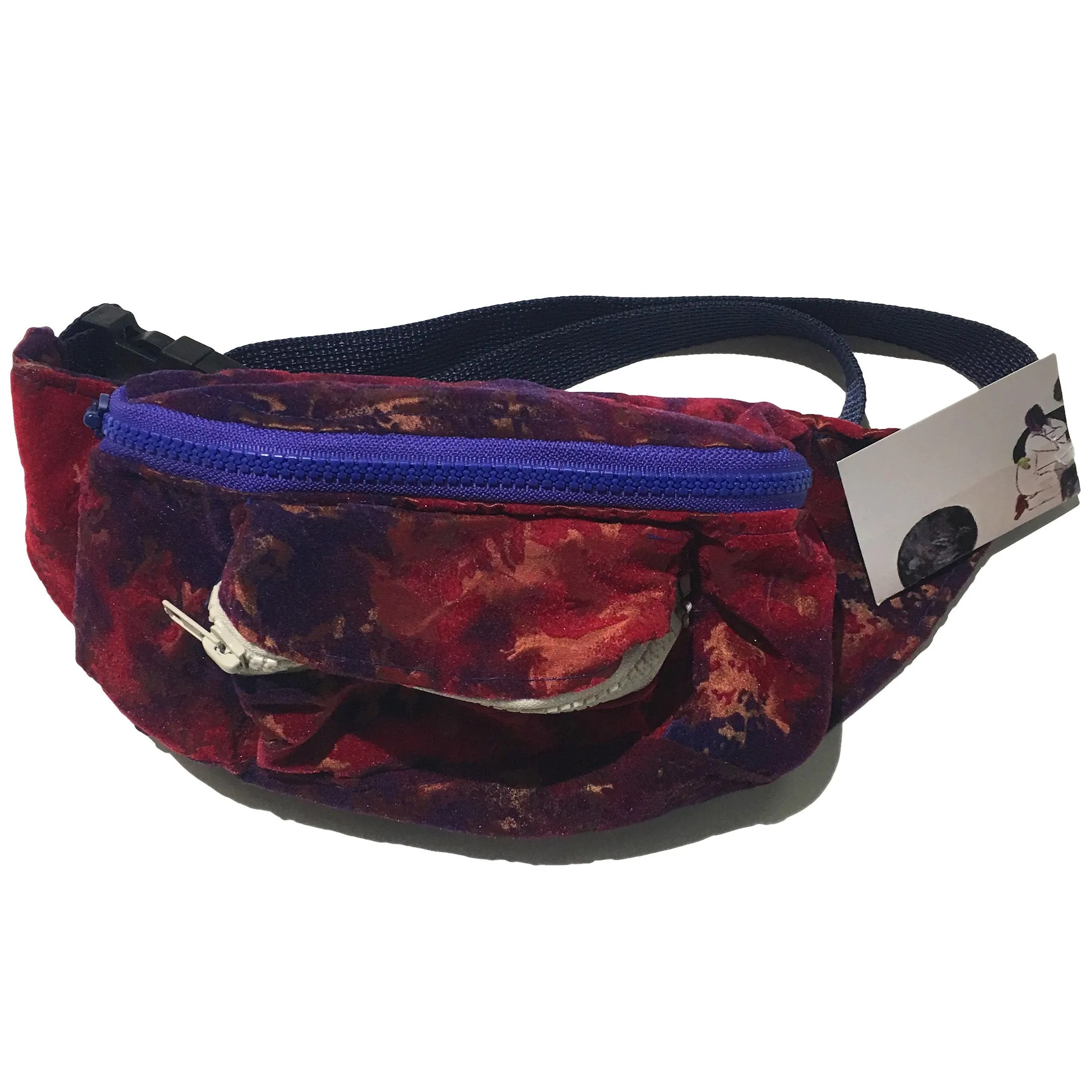 Velvet Devore Fanny Pack