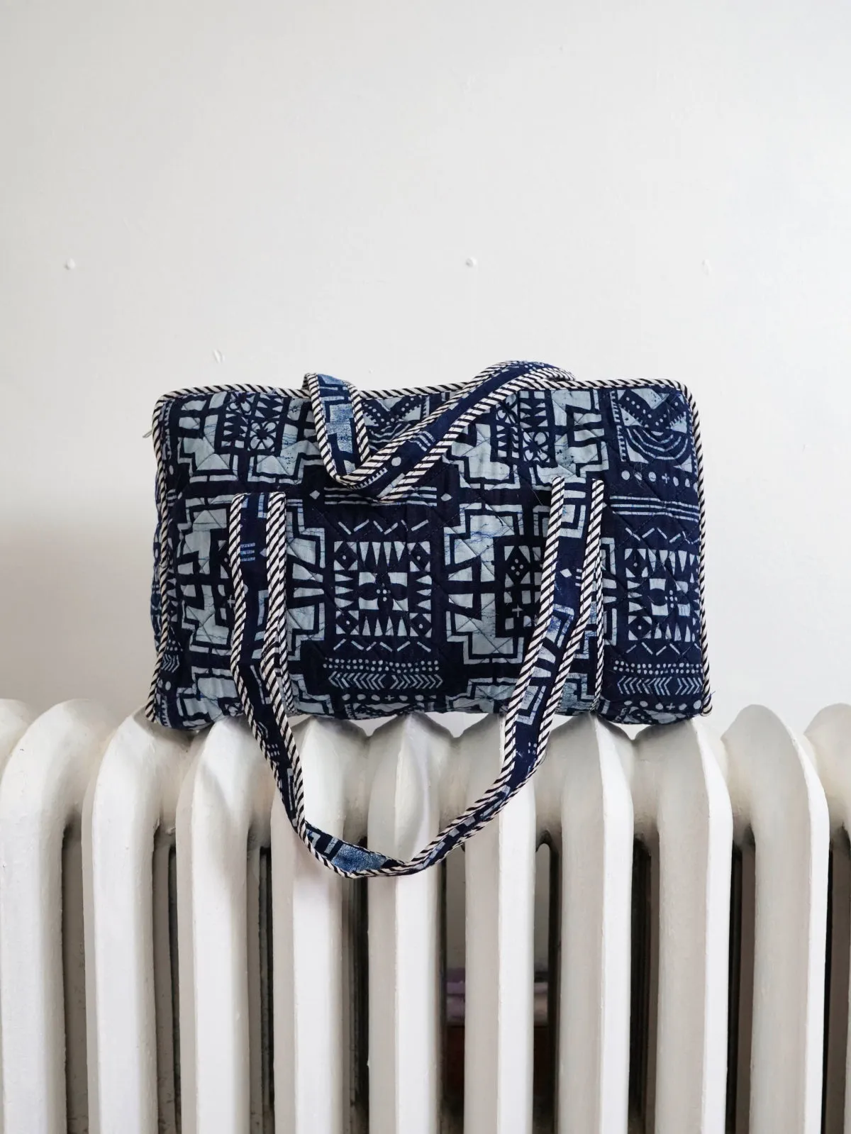 Vintage Quilted Batik Bag