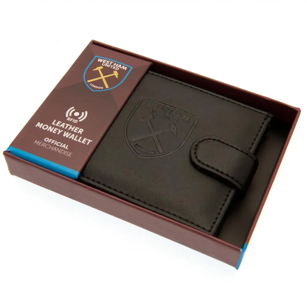 West Ham United FC RFID Anti Fraud Wallet