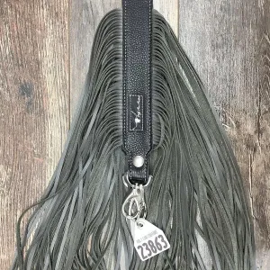 Western Mini Leather Fringe Strap 36" #23863