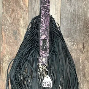 Western Mini Leather Fringe Strap 48" #23561