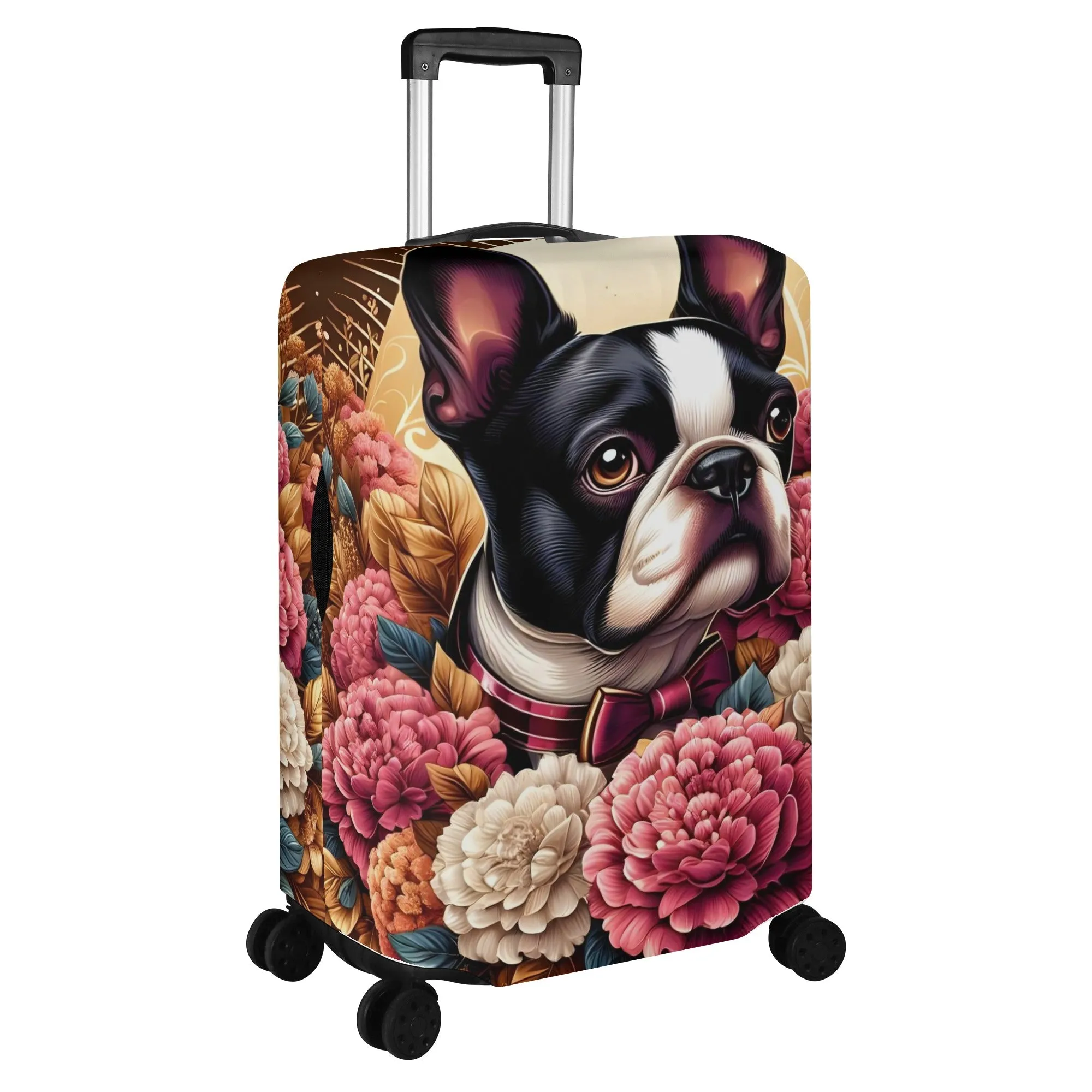 Winnie  - Luggage Cover for Boston Terrier lovers