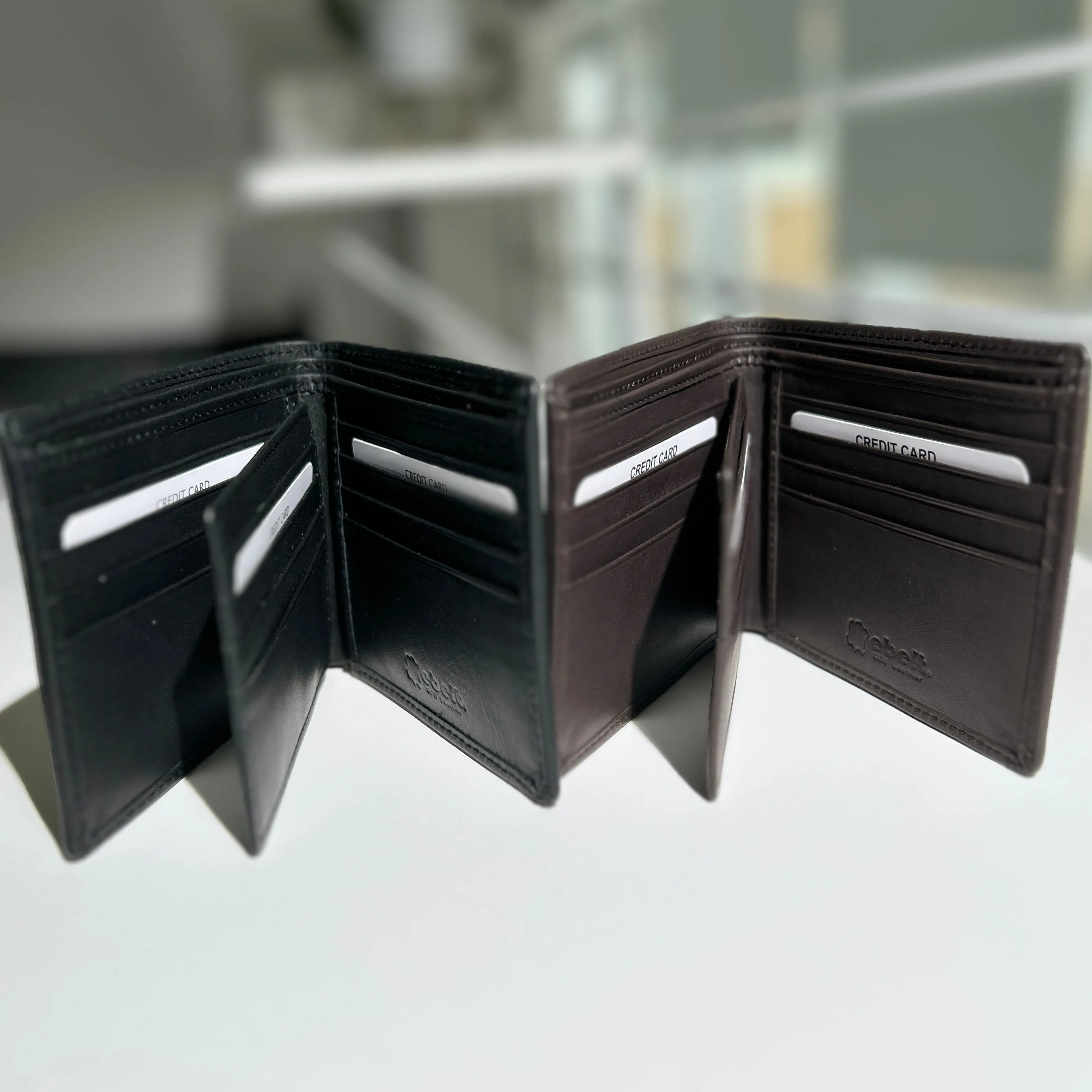 WM129X - Cow leather wallet 印度製頭層牛皮銀包