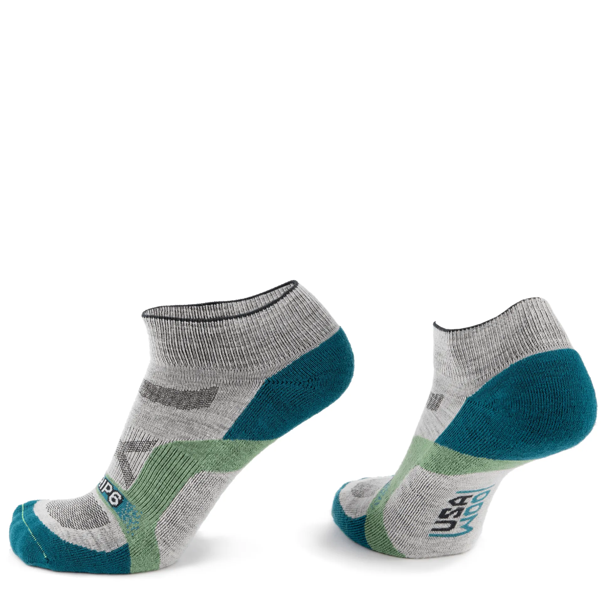 Wool Ankle Sock - Approach Blue 2 Pair